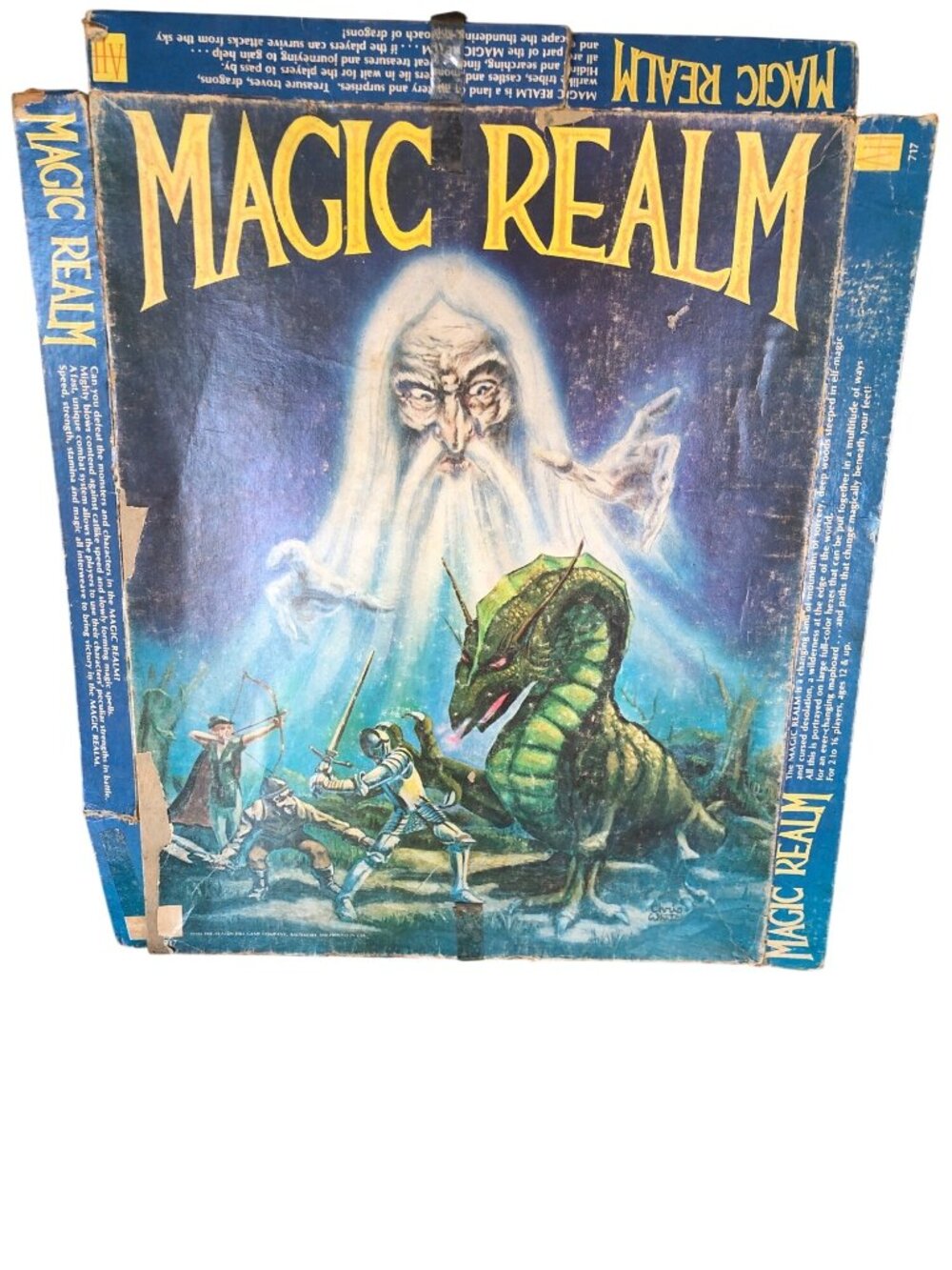 Magic Realm Avalon Hill Board Game Vintage 1979 RPG Strategy Fantasy Adventure